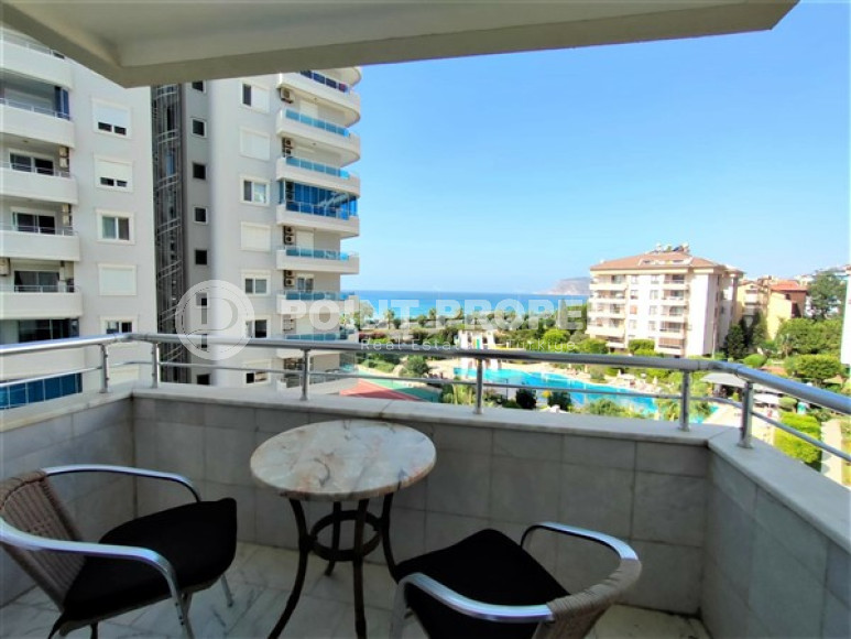 Квартира 2+1, 110м², с видом на закат и Аланийскую крепость на первой береговой линии в Тосмуре, Алания-id-1970-фото-36