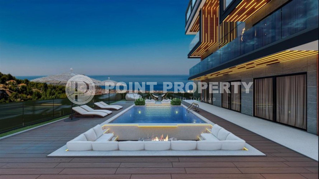 Элитная вилла 4+2, 424м² с земельным участком 600м², в элитном районе Алании Бекташ, в 3,5км от моря-id-1972-фото-4