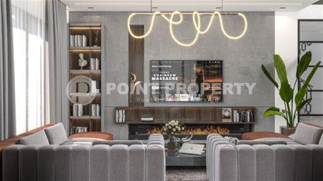 Элитная вилла 4+2, 424м² с земельным участком 600м², в элитном районе Алании Бекташ, в 3,5км от моря-id-1972-фото-8