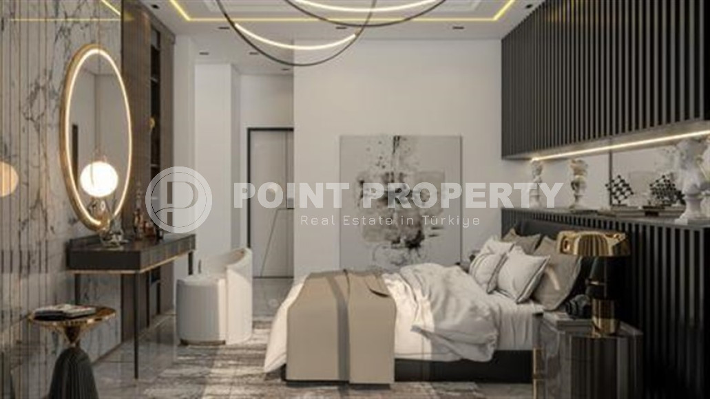 Элитная вилла 4+2, 424м² с земельным участком 600м², в элитном районе Алании Бекташ, в 3,5км от моря-id-1972-фото-12