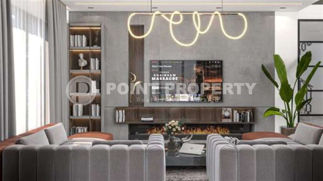 Элитная вилла 4+2, 424м² с земельным участком 600м², в элитном районе Алании Бекташ, в 3,5км от моря-id-1972-фото-15