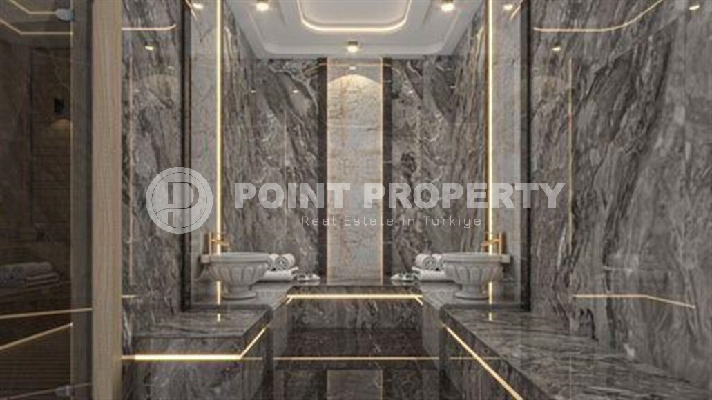 Элитная вилла 4+2, 424м² с земельным участком 600м², в элитном районе Алании Бекташ, в 3,5км от моря-id-1972-фото-18