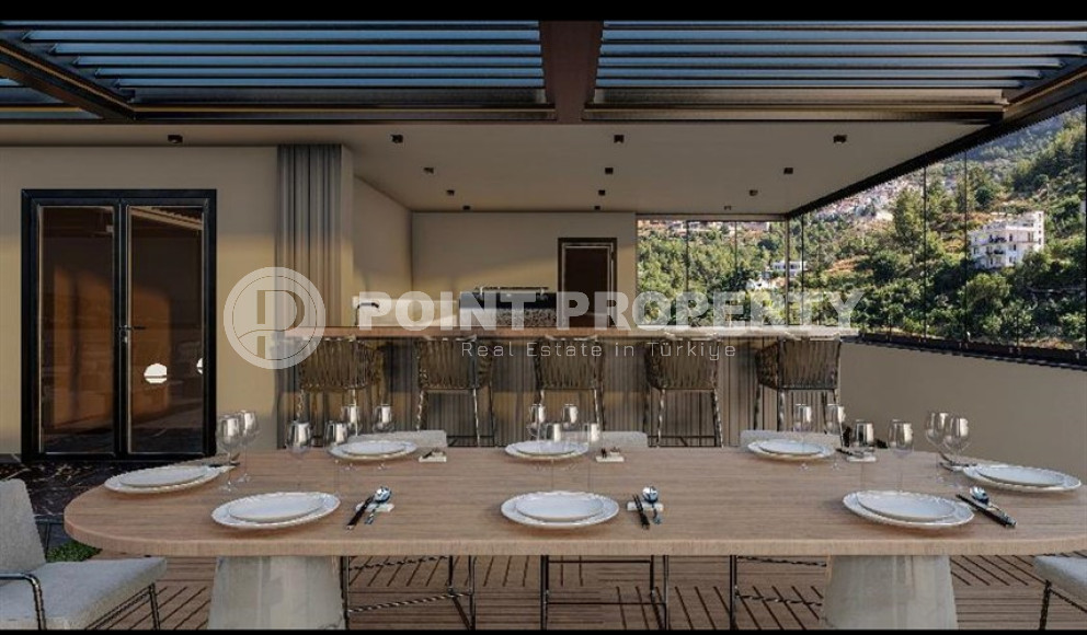 Элитная вилла 4+2, 424м² с земельным участком 600м², в элитном районе Алании Бекташ, в 3,5км от моря-id-1972-фото-23