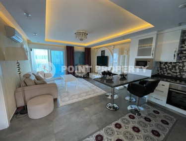 Просторная двухкомнатная квартира с мебелью, 100 метров до моря, район Кестель-id-1974-фото-4