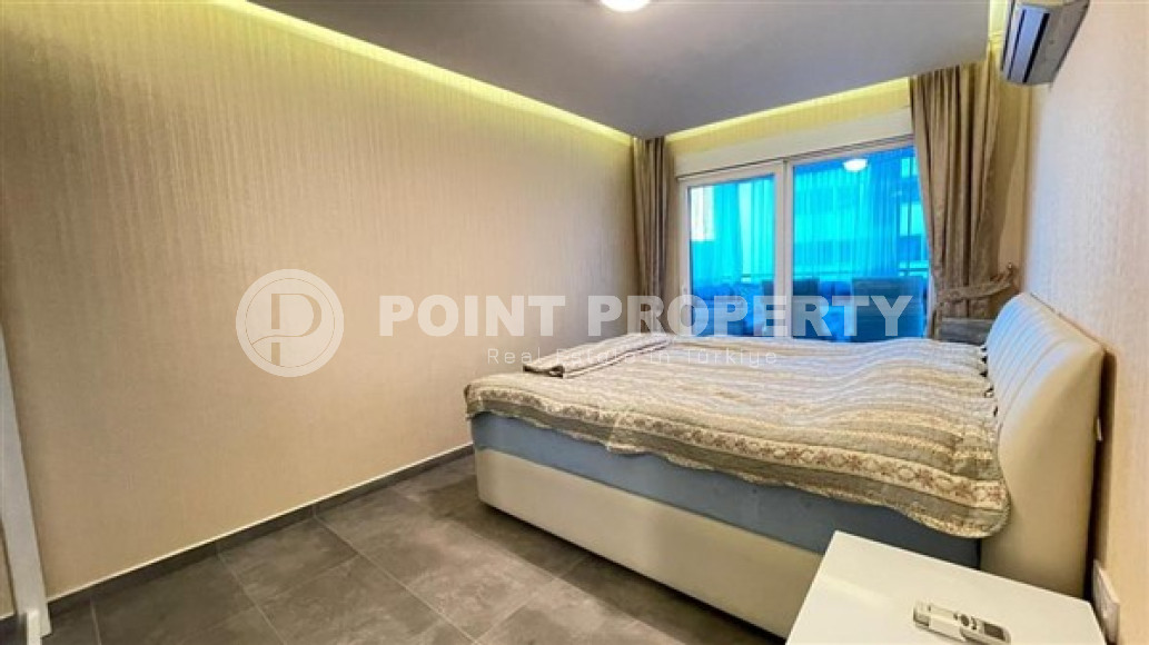 Просторная двухкомнатная квартира с мебелью, 100 метров до моря, район Кестель-id-1974-фото-7