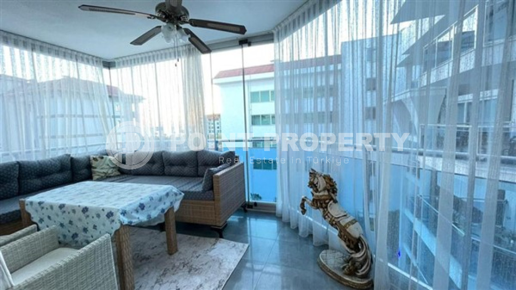 Просторная двухкомнатная квартира с мебелью, 100 метров до моря, район Кестель-id-1974-фото-13