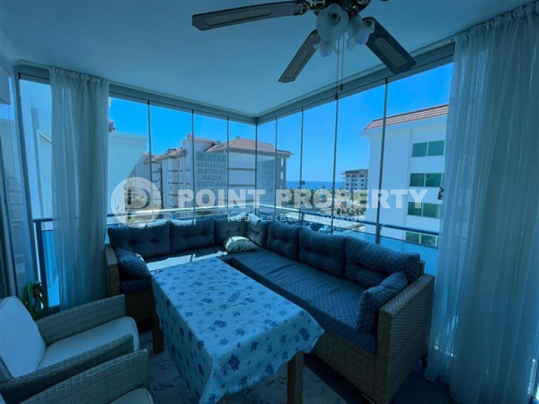 Просторная двухкомнатная квартира с мебелью, 100 метров до моря, район Кестель-id-1974-фото-14