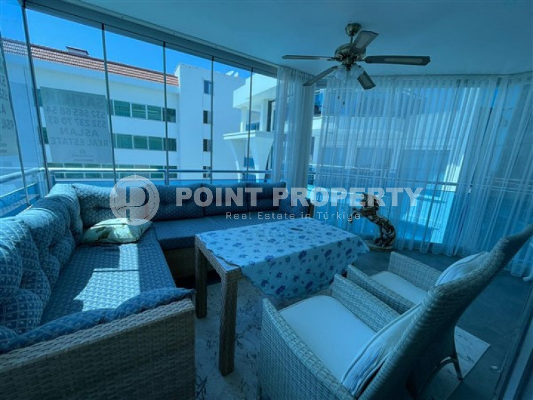 Просторная двухкомнатная квартира с мебелью, 100 метров до моря, район Кестель-id-1974-фото-17