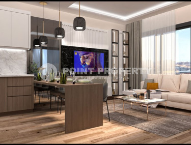 Проект на этапе котлована с квартирами 2+1, 110 м2 в районе Томюк в Мерсине-id-1975-фото-4