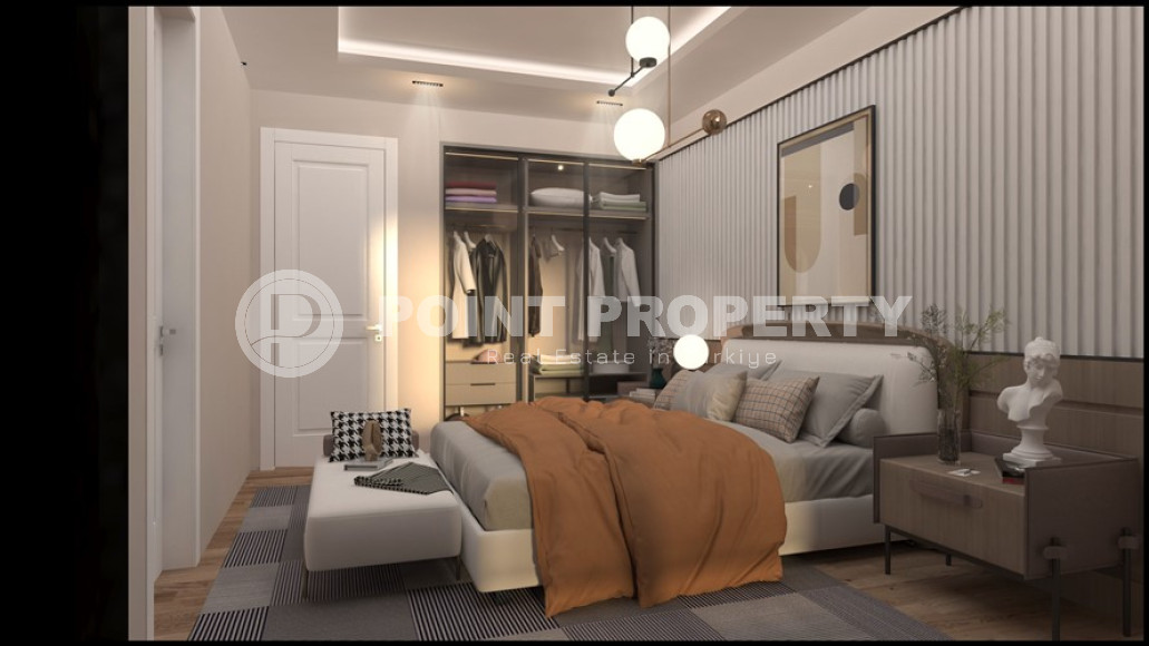 Проект на этапе котлована с квартирами 2+1, 110 м2 в районе Томюк в Мерсине-id-1975-фото-10