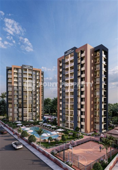 Проект на этапе котлована с квартирами 2+1, 110 м2 в районе Томюк в Мерсине-id-1975-фото-12