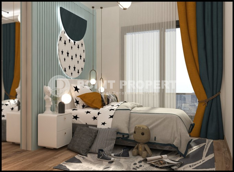 Проект на этапе котлована с квартирами 2+1, 110 м2 в районе Томюк в Мерсине-id-1975-фото-16