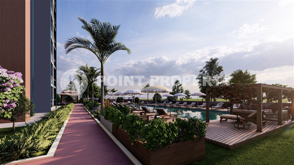 Проект на этапе котлована с квартирами 2+1, 110 м2 в районе Томюк в Мерсине-id-1975-фото-20