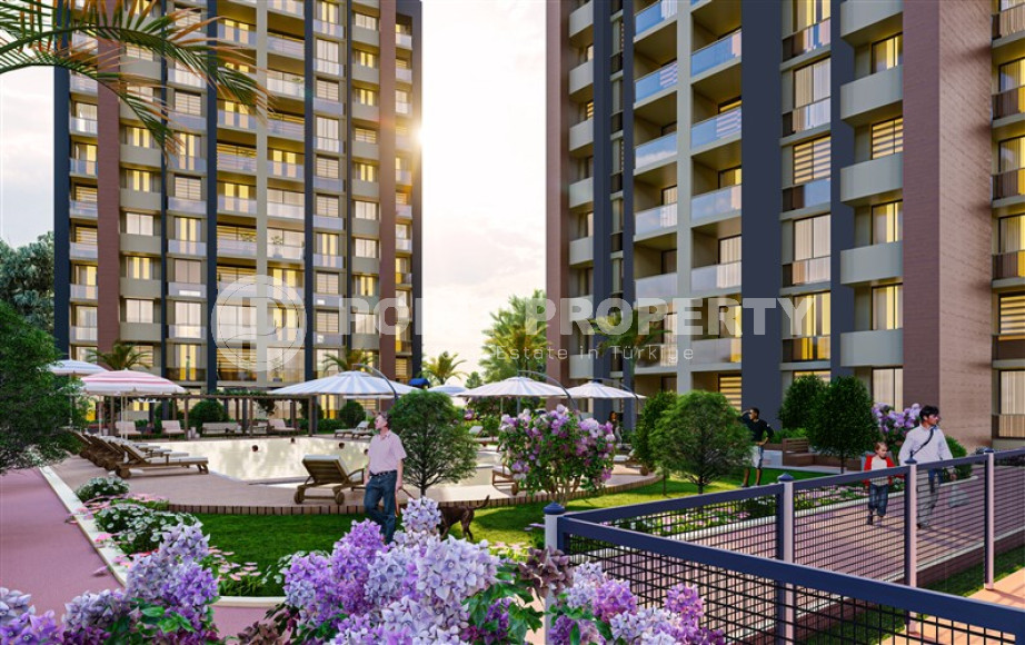 Проект на этапе котлована с квартирами 2+1, 110 м2 в районе Томюк в Мерсине-id-1975-фото-21