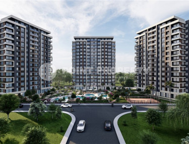 New project by the sea with apartments of 60 - 120 sq.m in Mersin, Arpacbakhshis.-id-1976-photo-1