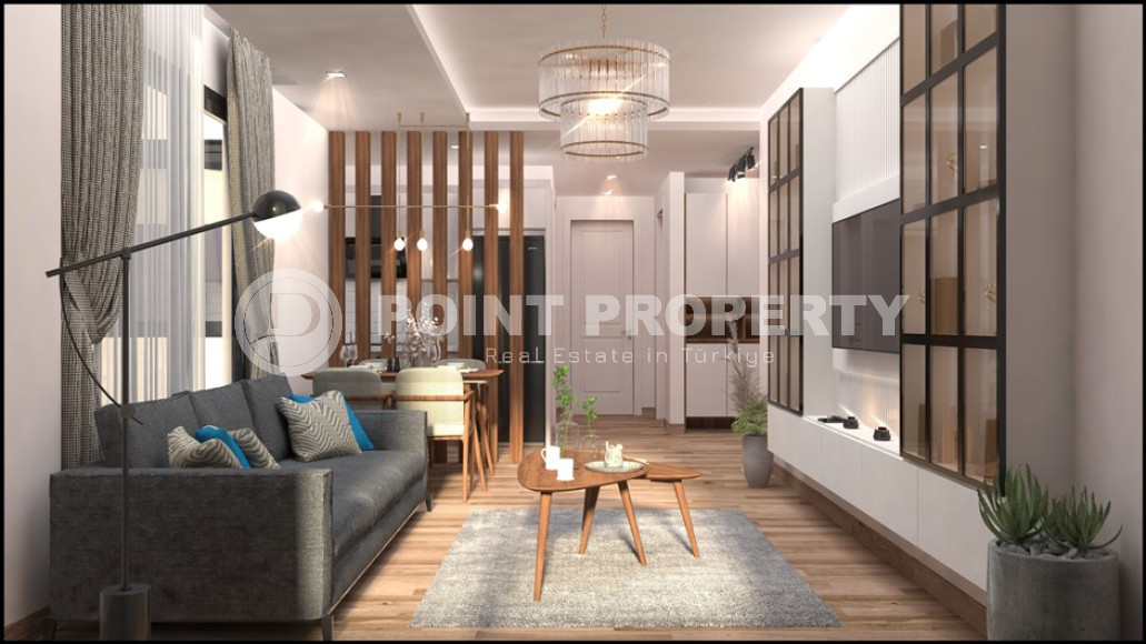 New project by the sea with apartments of 60 - 120 sq.m in Mersin, Arpacbakhshis.-id-1976-photo-4