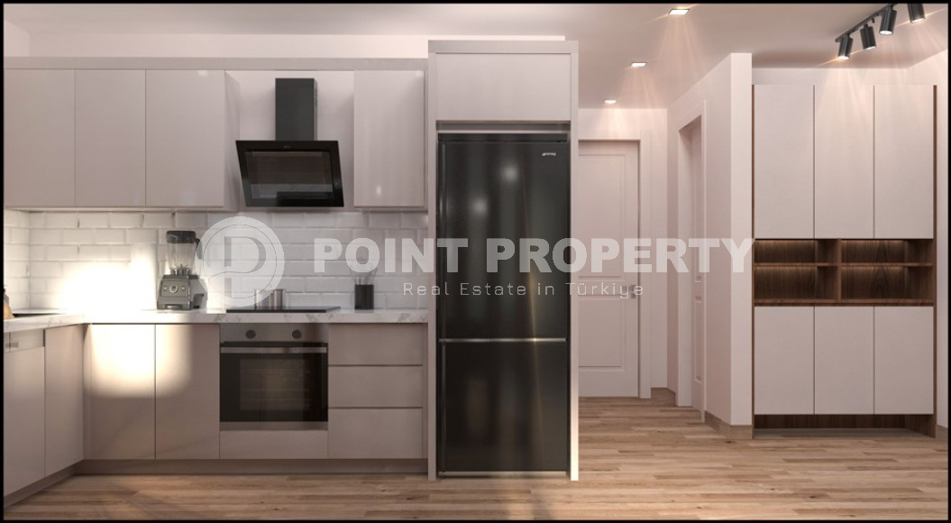 New project by the sea with apartments of 60 - 120 sq.m in Mersin, Arpacbakhshis.-id-1976-photo-9