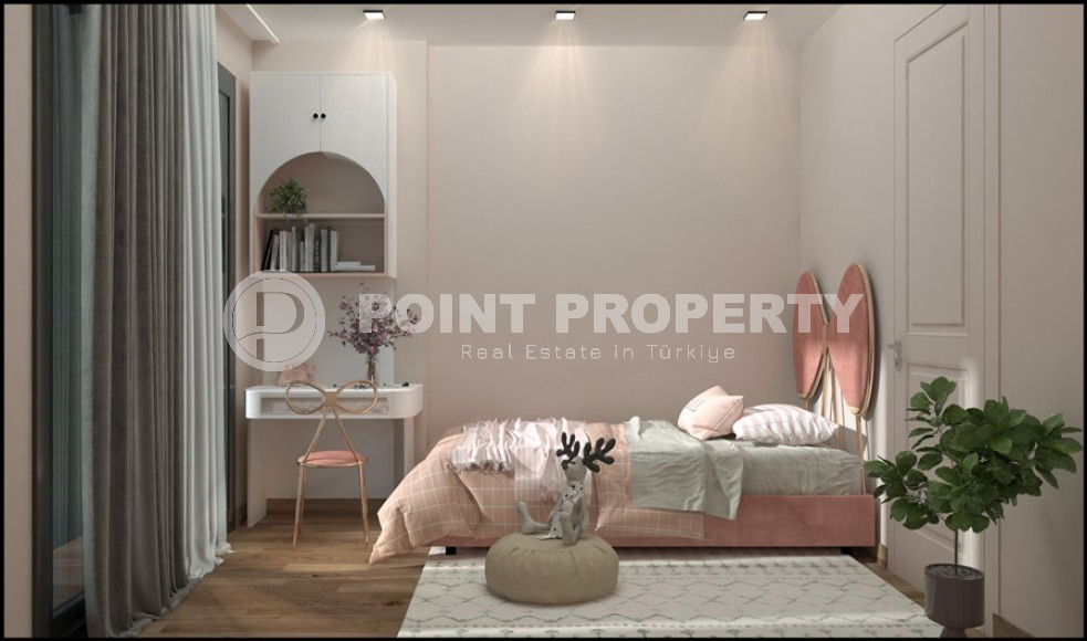 New project by the sea with apartments of 60 - 120 sq.m in Mersin, Arpacbakhshis.-id-1976-photo-15