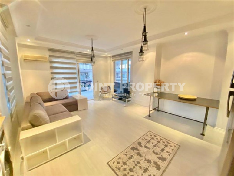 Готовая к проживанию, квартира с двумя спальнями, 105м², с видом на горы в районе Алании Тосмур-id-1980-фото-4