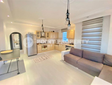 Готовая к проживанию, квартира с двумя спальнями, 105м², с видом на горы в районе Алании Тосмур-id-1980-фото-5