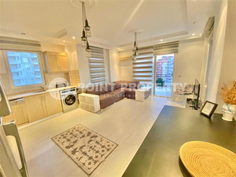 Готовая к проживанию, квартира с двумя спальнями, 105м², с видом на горы в районе Алании Тосмур-id-1980-фото-7