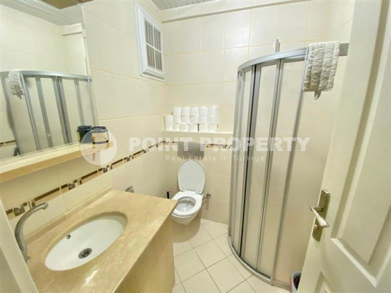 Готовая к проживанию, квартира с двумя спальнями, 105м², с видом на горы в районе Алании Тосмур-id-1980-фото-11