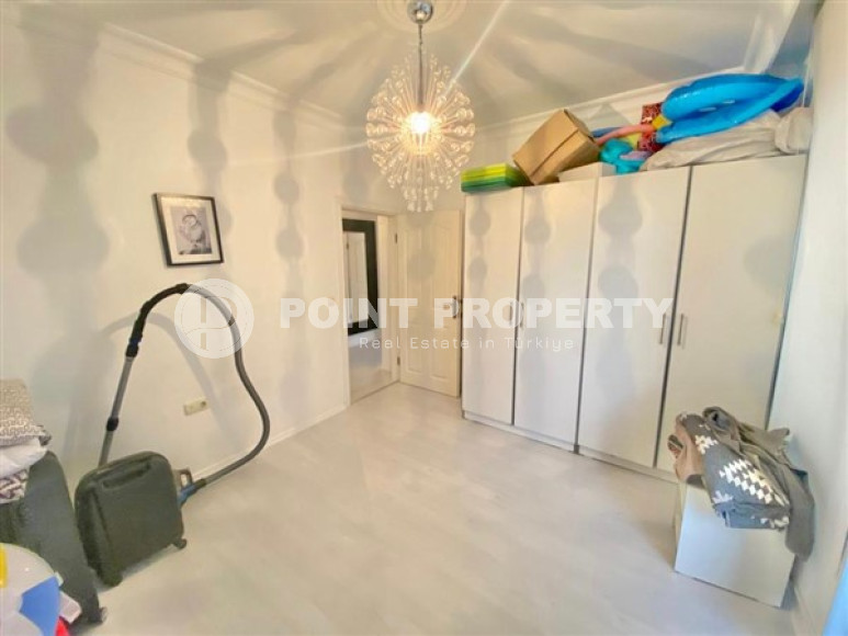 Готовая к проживанию, квартира с двумя спальнями, 105м², с видом на горы в районе Алании Тосмур-id-1980-фото-12