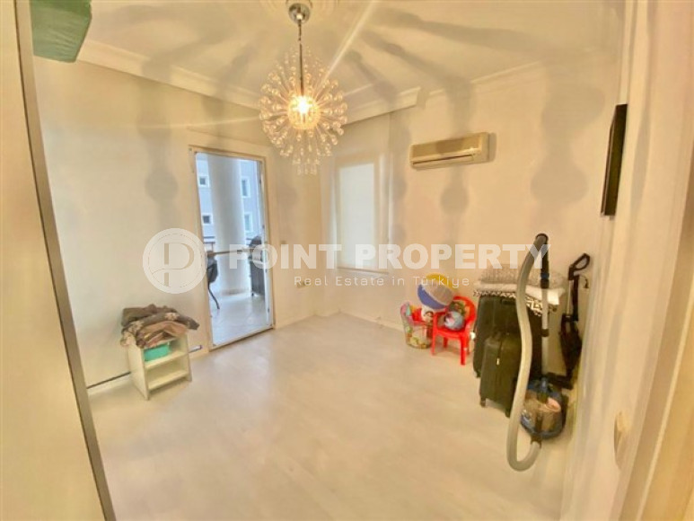 Готовая к проживанию, квартира с двумя спальнями, 105м², с видом на горы в районе Алании Тосмур-id-1980-фото-13