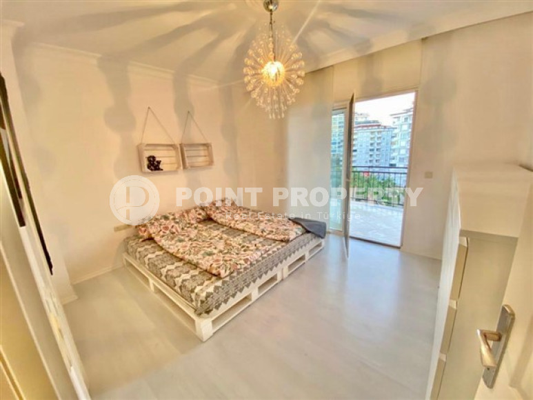 Готовая к проживанию, квартира с двумя спальнями, 105м², с видом на горы в районе Алании Тосмур-id-1980-фото-15