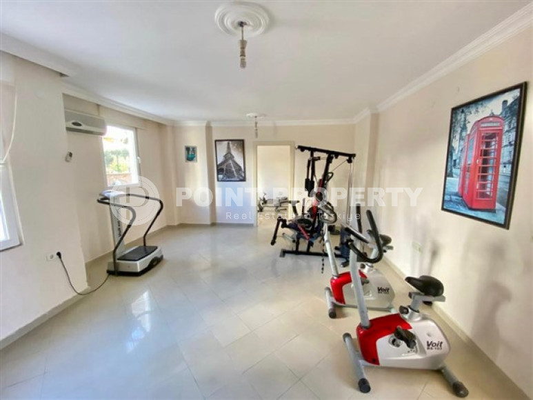 Готовая к проживанию, квартира с двумя спальнями, 105м², с видом на горы в районе Алании Тосмур-id-1980-фото-22