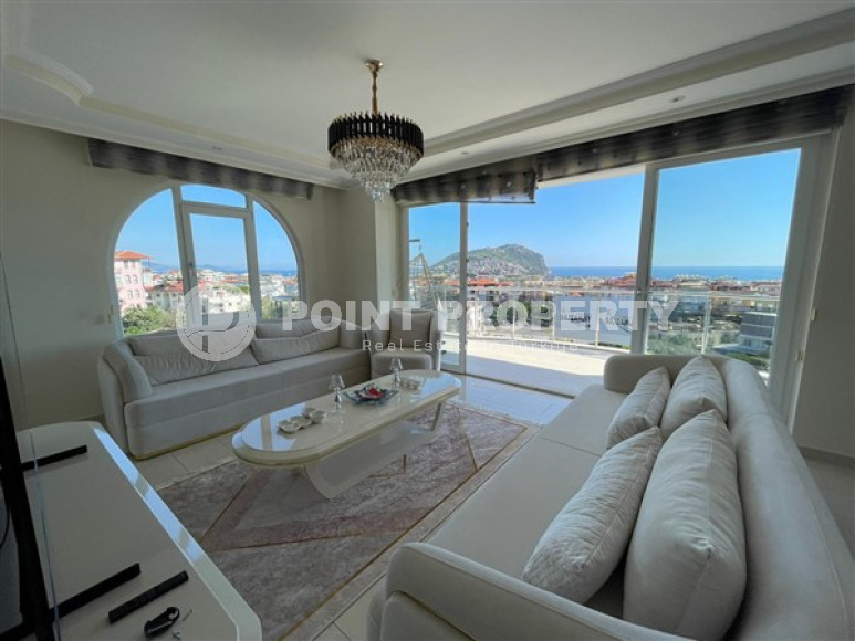 Furnished four-bedroom duplex apartment, 240m², in the center of Alanya with excellent views-id-1982-photo-19