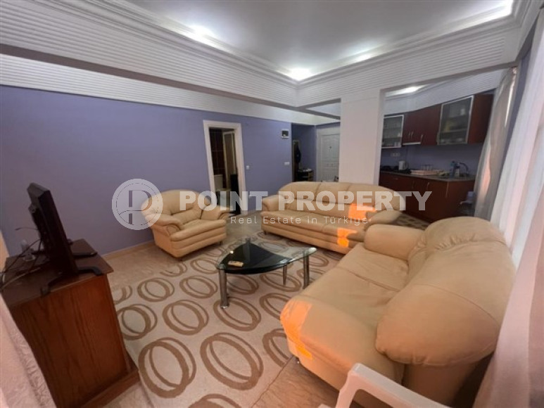 Меблированная квартира 1+1, 50м², в самом сердце Алании в комплексе с инфраструктурой-id-1983-фото-4