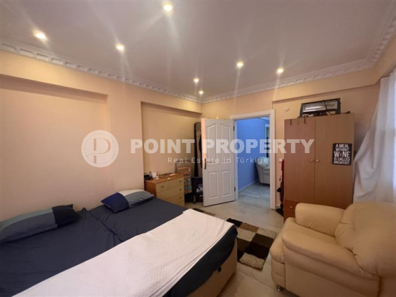 Меблированная квартира 1+1, 50м², в самом сердце Алании в комплексе с инфраструктурой-id-1983-фото-16