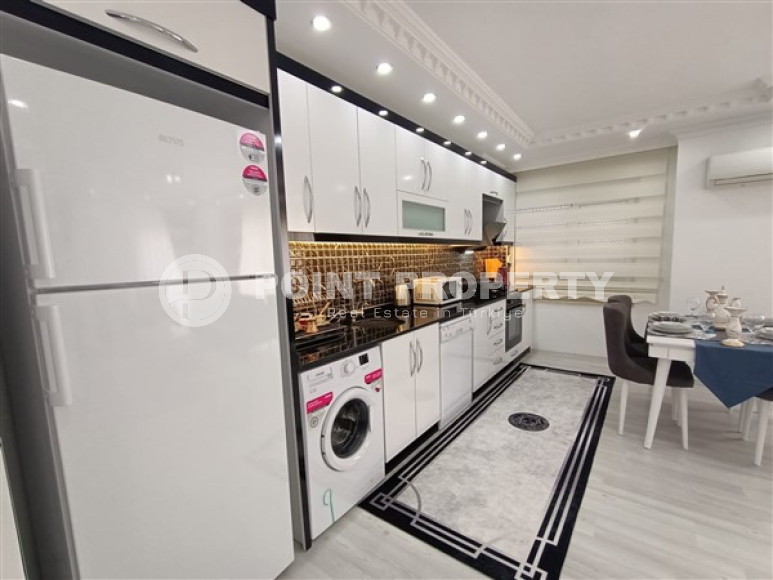 Дизайнерская трехкомнатная квартира, 120м², в западной части Махмутлара в 350м от Средиземного моря-id-1987-фото-4