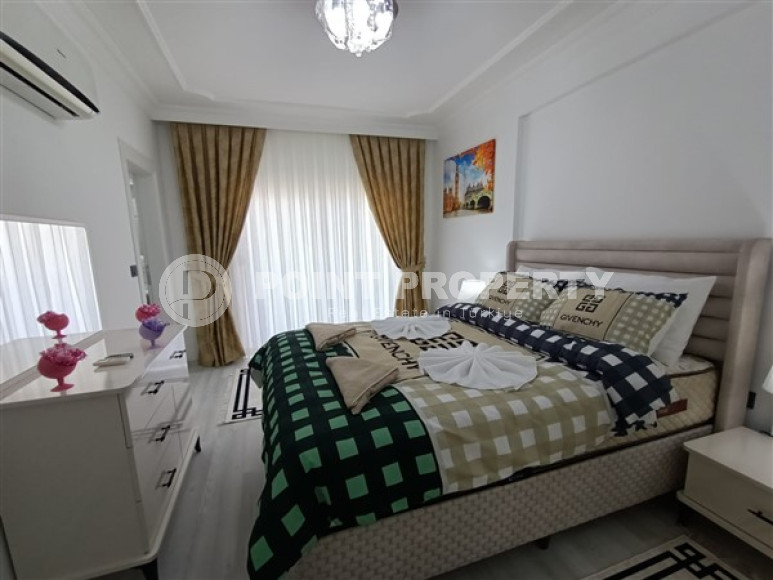 Дизайнерская трехкомнатная квартира, 120м², в западной части Махмутлара в 350м от Средиземного моря-id-1987-фото-17