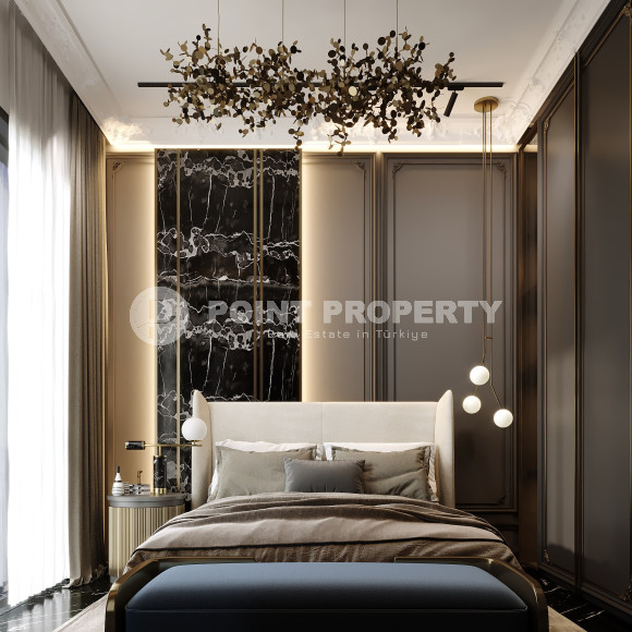 One bedroom apartment, 54m², in a luxury complex under construction in the Mahmutlar area-id-1989-photo-13