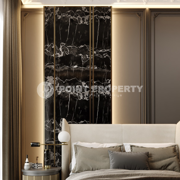 One bedroom apartment, 54m², in a luxury complex under construction in the Mahmutlar area-id-1989-photo-14