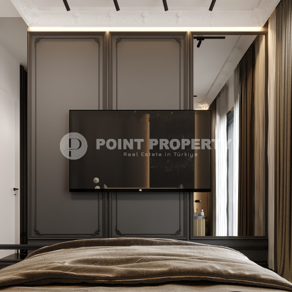 One bedroom apartment, 54m², in a luxury complex under construction in the Mahmutlar area-id-1989-photo-15