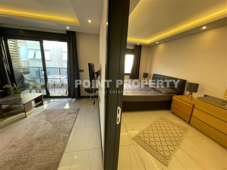 Квартира с одной спальней, 55м², в новом комплексе с инфраструктурой в центре Алании-id-1990-фото-8