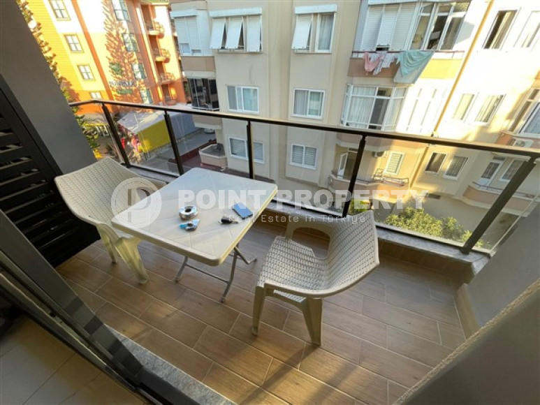 Квартира с одной спальней, 55м², в новом комплексе с инфраструктурой в центре Алании-id-1990-фото-9