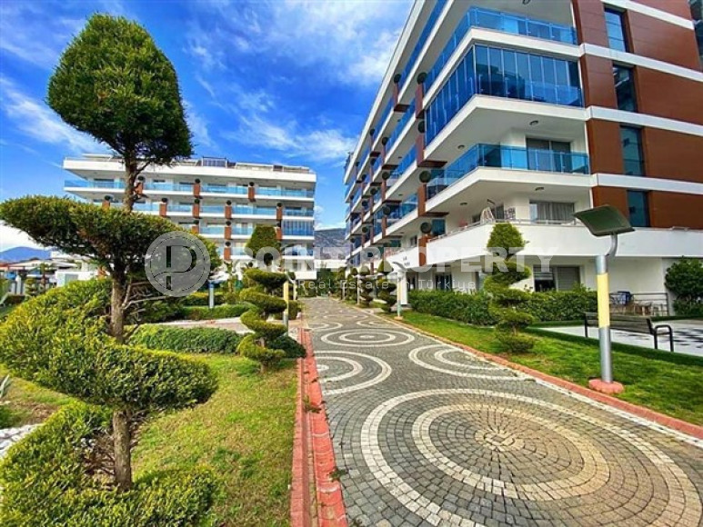 Квартира 2+1, 110м², в комплексе с отличной инфраструктурой в 250м от моря в районе Алании Кестель-id-1992-фото-2