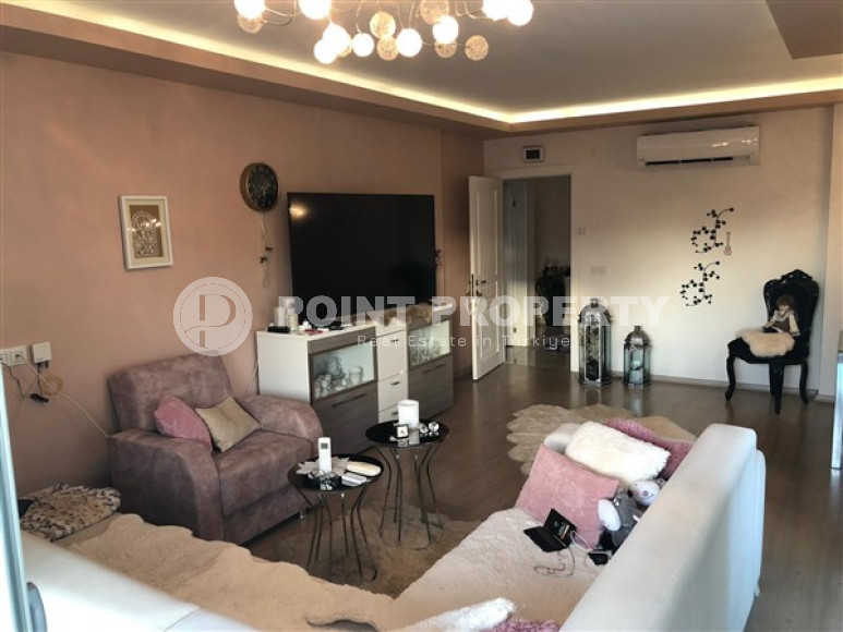 Квартира 2+1, 110м², в комплексе с отличной инфраструктурой в 250м от моря в районе Алании Кестель-id-1992-фото-9