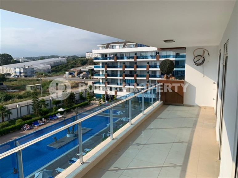 Квартира 2+1, 110м², в комплексе с отличной инфраструктурой в 250м от моря в районе Алании Кестель-id-1992-фото-21