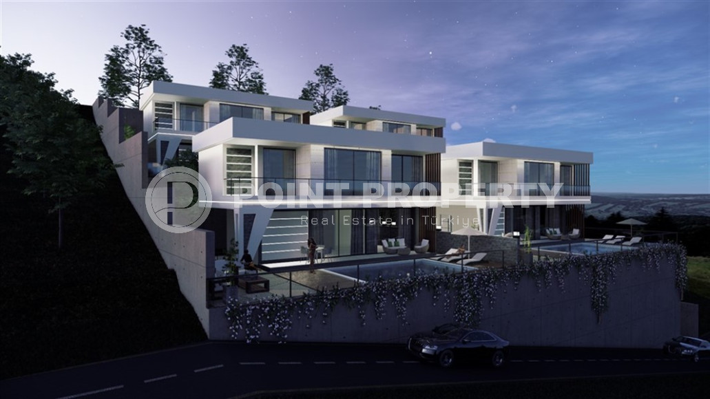 Luxury villas in the elite Bektash area, overlooking the Alanya fortress. Built in 2022.-id-1143-photo-8