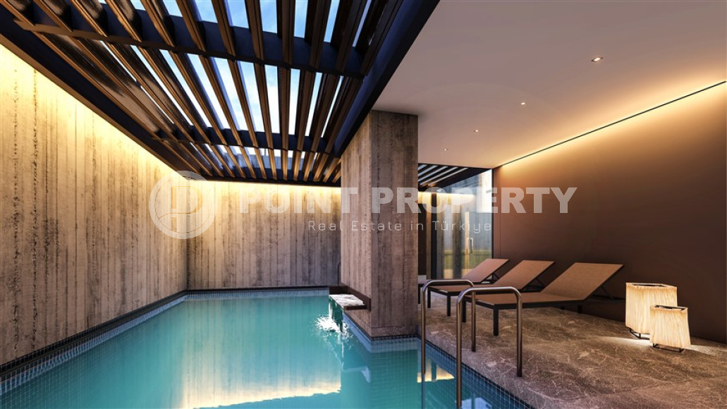 Apartments 59-135m², in a residence under construction in the center of Alanya, 400m from the sea-id-1993-photo-14