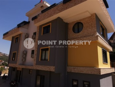 Furnished duplex 2+1 with separate kitchen, 120m², with stunning views in Alanya Tepe area-id-1994-photo-2