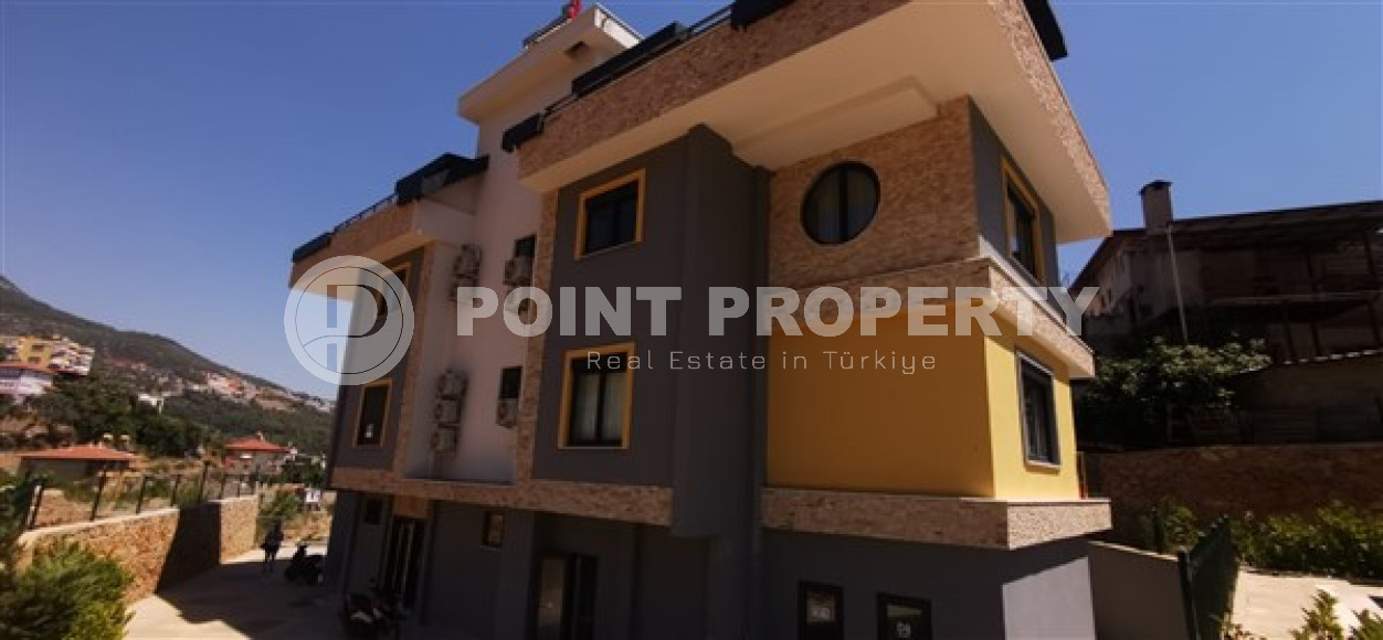 Furnished duplex 2+1 with separate kitchen, 120m², with stunning views in Alanya Tepe area-id-1994-photo-2