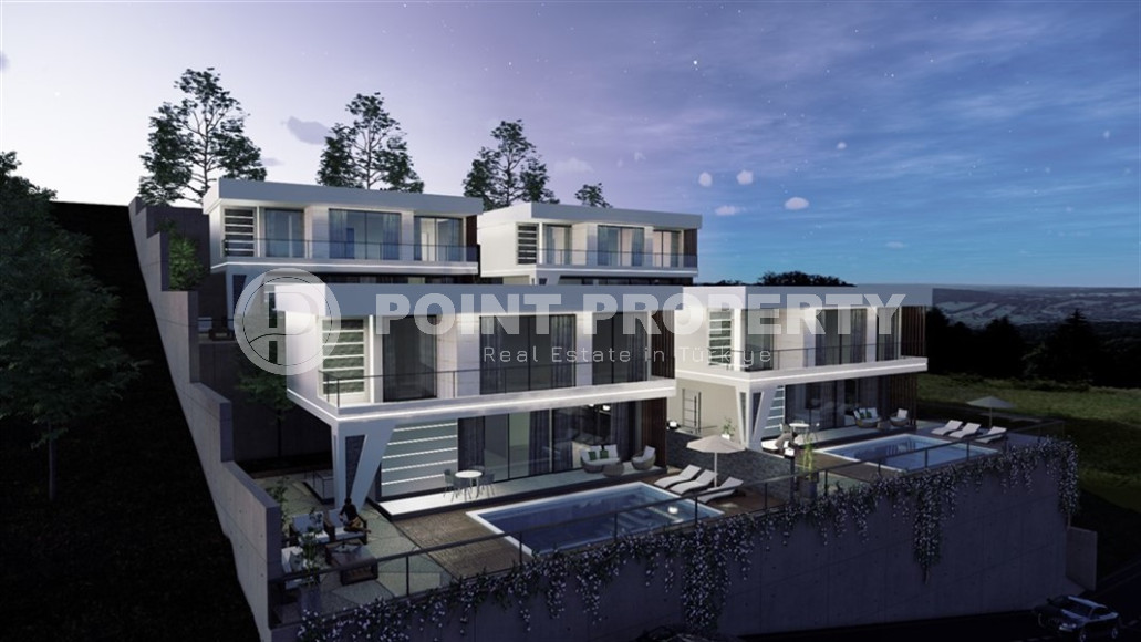 Luxury villas in the elite Bektash area, overlooking the Alanya fortress. Built in 2022.-id-1143-photo-10