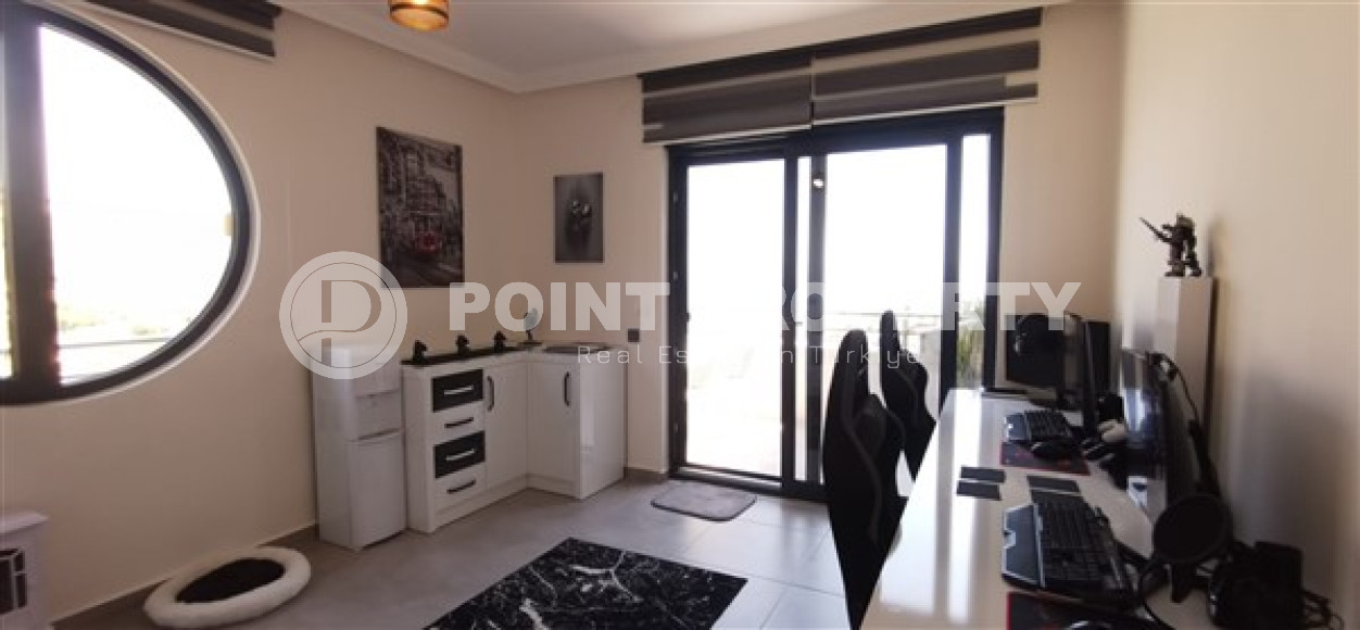 Furnished duplex 2+1 with separate kitchen, 120m², with stunning views in Alanya Tepe area-id-1994-photo-8