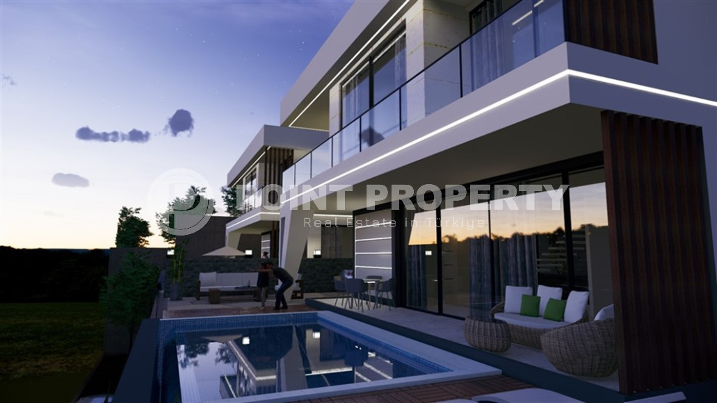 Luxury villas in the elite Bektash area, overlooking the Alanya fortress. Built in 2022.-id-1143-photo-11